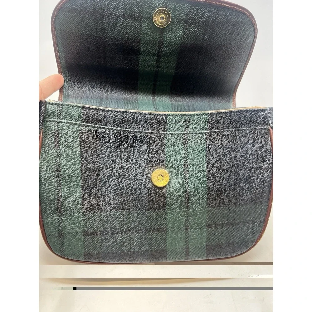 Vintage‎ POLO Ralph Lauren Plaid Shoulder Bag